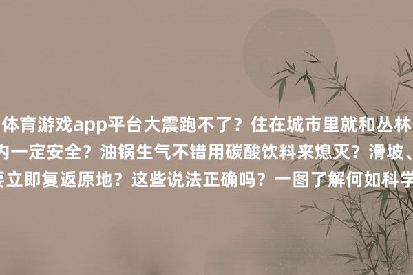 体育游戏app平台大震跑不了？住在城市里就和丛林失火不报复？暴雨天待在室内一定安全？油锅生气不错用碳酸饮料来熄灭？滑坡、泥石流灾害发生后要立即复返原地？这些说法正确吗？一图了解何如科学减灾护祯祥&mdash;&mdash;&nbsp;更多热门速报、泰斗资讯、深度分析尽在北京日报App    -开云 (集团) 官方网站 Kaiyun- 登录入口